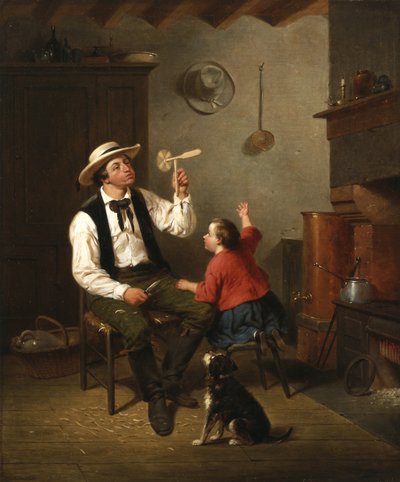 The Wind Mill by Francis William Edmonds
